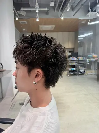 ショート fifth天神所属・☀️fifth天神 英令🌙のヘアスタイル