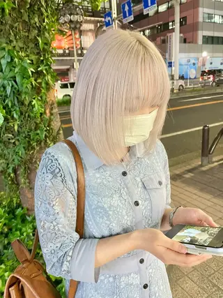 ミディアム カラー ミユル/ 盛れるエクステ🎀✨のヘアスタイル