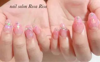 ミディアム ネイル ネイルスタジオ シェイクユアハンズのネイルデザイン