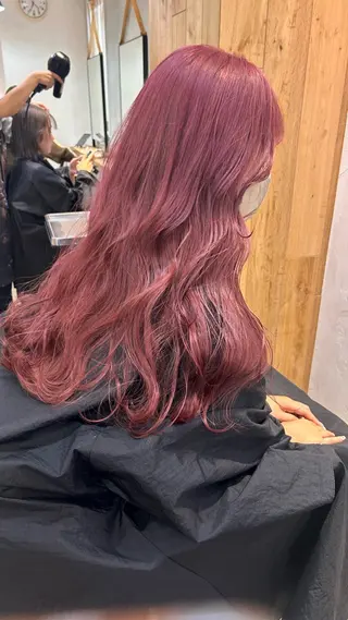 ロング カラー じゅわっと暖色カラー 🍊Moemiのヘアスタイル