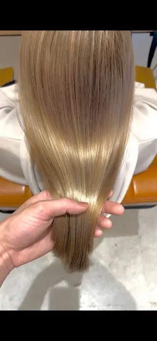 セミロング カラー Love&Hair Breit/店長下川のヘアスタイル