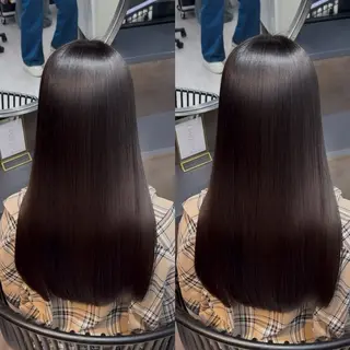 セミロング 半個室サロンyoures hair 髪質改善トリートメント東新宿店所属・榊原竜弥 髪質改善/美髪作りのヘアスタイル