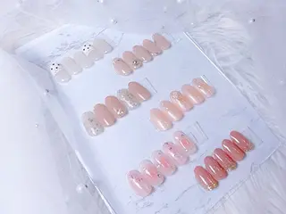 ネイル 𝑬𝑹𝑰𝑲𝑨 𓂃🎀𓈒𓏸のネイルデザイン