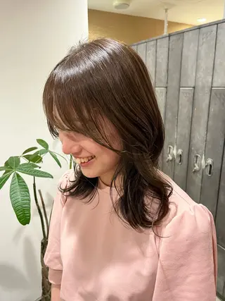 ミディアム 梅田美容室/カット /Maoのヘアスタイル