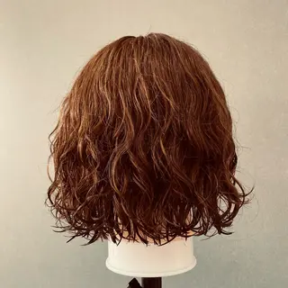 ミディアム パーマ CIEN white所属・パーマモデル募集中 渥美翔人のヘアスタイル