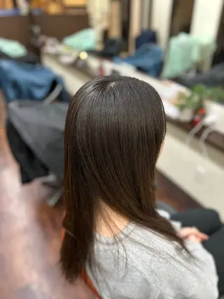 ロング 篠田 蒼のヘアスタイル