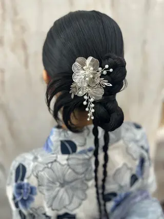 ロング ヘアアレンジ ☘️Harumi/大 宮/カラーモデル☘️のヘアスタイル