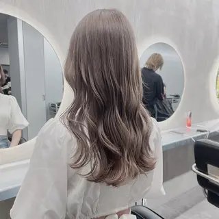 ロング カラー ☁️グレージュカラー TAKUYA☁️のヘアスタイル