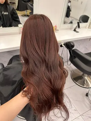 カラー 透明感ベージュ🤎 ナチュラルレイヤーのヘアスタイル