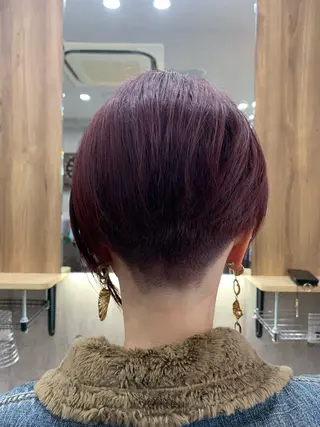 ショート カラー memento 斎藤大覚のヘアスタイル