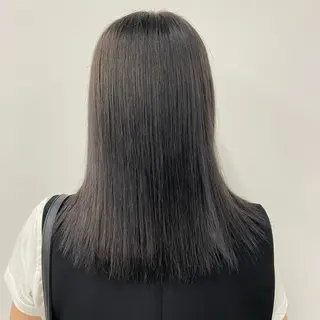 セミロング トレンドモテカラー 🩷色落ちまで可愛くのヘアスタイル