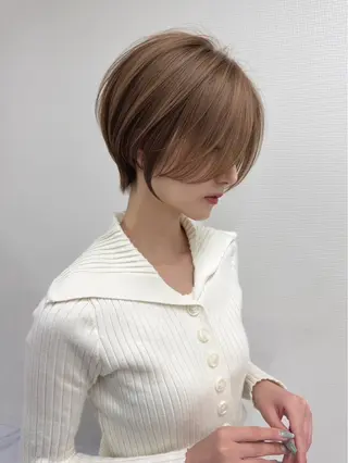 ショート カラー n/m by JILBLAN所属・n/m by JIL BLAN KAIのヘアスタイル