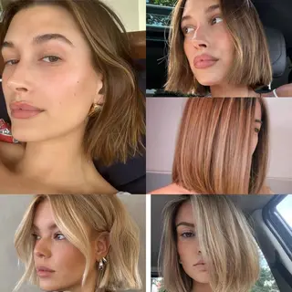 セミロング カラー iCON TOKYO 海外風ヘア特化サロンのヘアスタイル