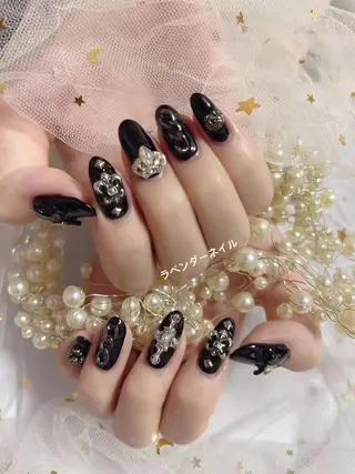 ネイル ラベンダー💖日暮里 ルル💖ネイルのネイルデザイン