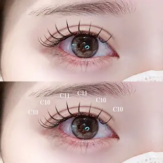 マツエク・マツパ 博多/束感まつ毛 🎀ナオ🎀のマツエク・マツパデザイン