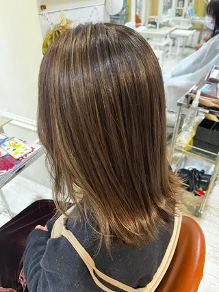 ミディアム カラー 今里 雄大のヘアスタイル