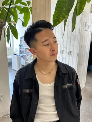 ショート メンズ メンズ専門美容師／ メンズパーマ／森口のヘアスタイル