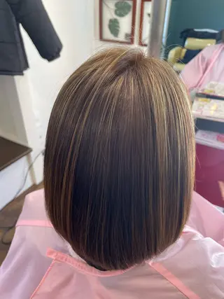 ミディアム 大和田 朱美のヘアスタイル