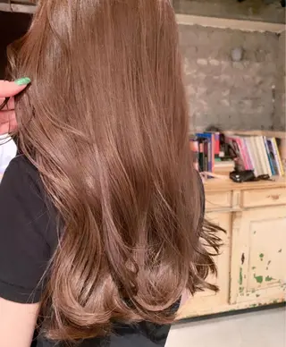 ロング カラー ヘアアレンジ botan🪽 ARISAのヘアスタイル