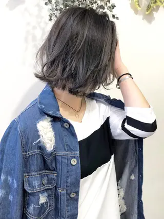 ショート カラー ROCCAhair 指名なしのヘアスタイル