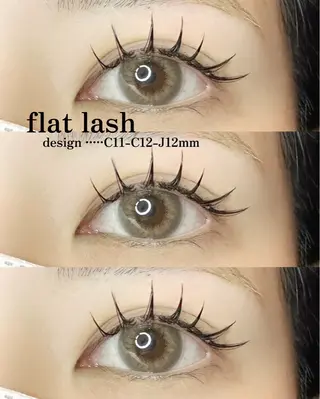 マツエク・マツパ mean room 🩶 ayanoのマツエク・マツパデザイン