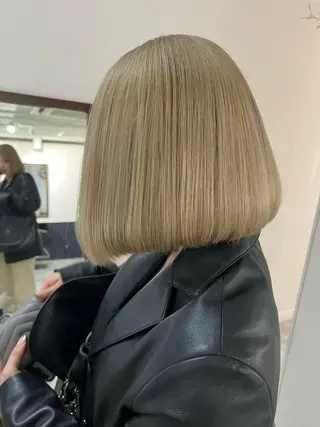 ミディアム ボブ美容師 /馬場 翼のヘアスタイル