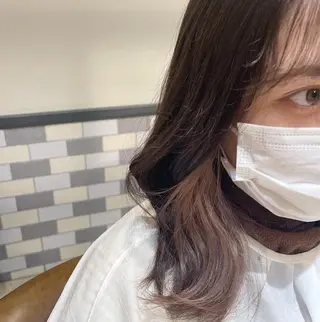 ミディアム カラー ☁Neolive .Ayana✂️のヘアスタイル