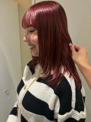 ミディアム カラー Opus🐕kato Mizuki🐕のヘアスタイル