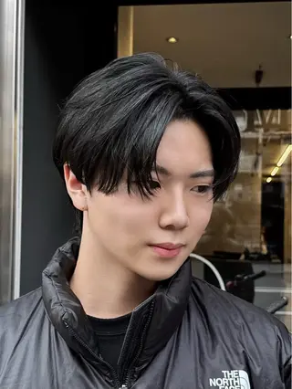 メンズ 🚨メンズ曲がる 縮毛矯正りおん🚨のヘアスタイル