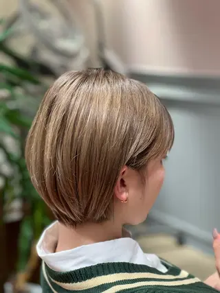 ショート Maison Blanc西宮阪急店所属・小野まさや /ショートカットのヘアスタイル