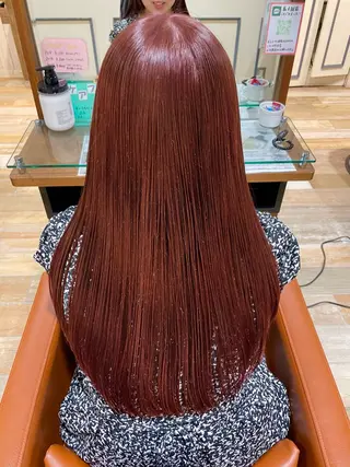 カラー 菊地 美悠のヘアスタイル