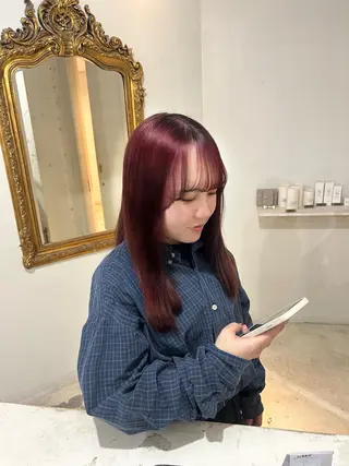 カラー yori所属・kokoro /ダブルカラー💎のヘアスタイル