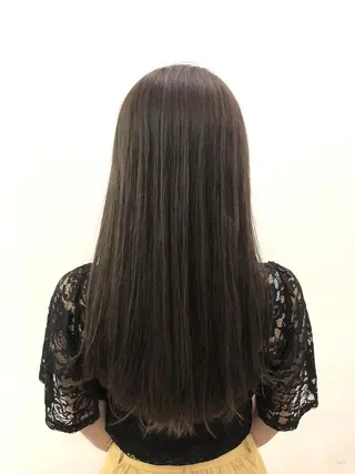 ロング brace今里店店長 加井直樹のヘアスタイル