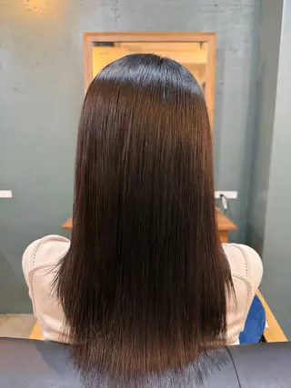 セミロング 青物横丁/大井町/ 髪質改善/鈴木直行のヘアスタイル