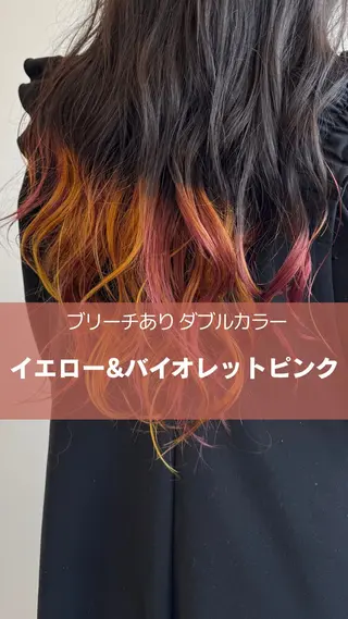 カラー toca...所属・KANOKA (toca...)のヘアスタイル