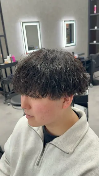 カラー パーマ メンズ 札幌美容室 /光👑のヘアスタイル