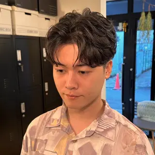 ショート パーマ メンズ 【メンズヘア】 原宿/Kasumiのヘアスタイル