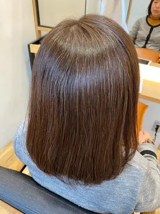 ミディアム サイトウ ナツキ/髪質改善のヘアスタイル