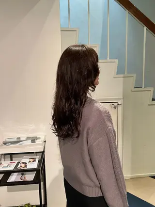 ロング カラー ムラコシヒカリ lapenseeのヘアスタイル