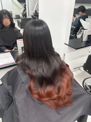 ロング カラー ALIVE吉祥寺✨ モデル募集中💕みくのヘアスタイル