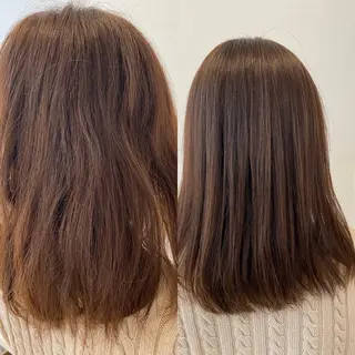 セミロング 髪質改善・修復 成瀬由賀里のヘアスタイル