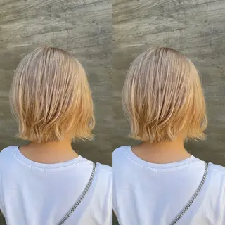 ショート カラー オージュアソムリエ DAIKI⭐️のヘアスタイル