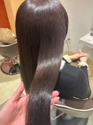 ロング カラー ベージュカラー⌇﻿ レイヤー.𐙚心音のヘアスタイル