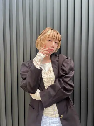 ショート 坂下 七星のヘアスタイル