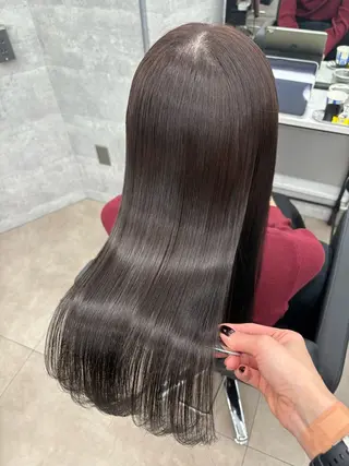 ロング カラー 新宿/髪質改善/韓国 ﾚｲﾔｰ/店長.原島のヘアスタイル