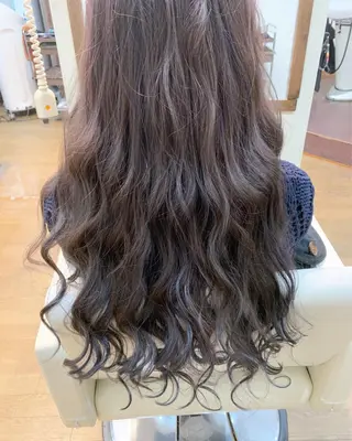 ロング カラー 清光 泰之のヘアスタイル