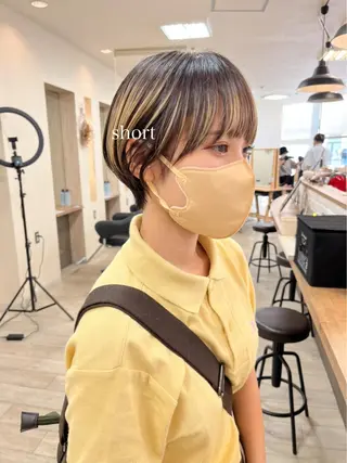 ショート 初めてのショート お任せください✂️のヘアスタイル