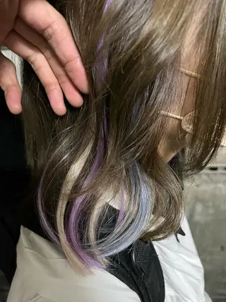 ミディアム カラー 原宿サロン代表 デザインカラー伊藤卓のヘアスタイル