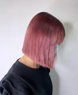 ショート カラー ワンホンレイヤー 福岡天神RAIRAのヘアスタイル