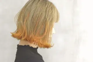 ミディアム カラー ill副店長 立和田純也のヘアスタイル